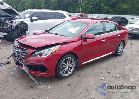 2016 Hyundai Sonata Sport 2.0T from USA, damaged, VIN 5NPE34AB4GH406624